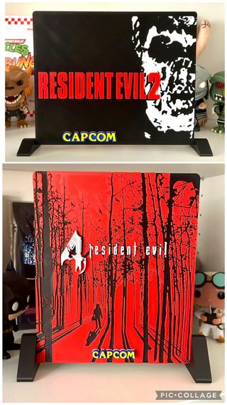 Pack Logos RESIDENT EVIL 2 y 4 - Capcom