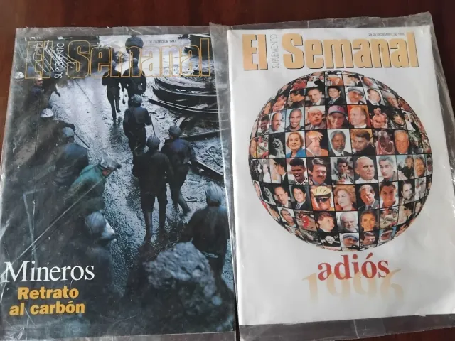 Lote 2 Suplementos El Semanal NUEVOS