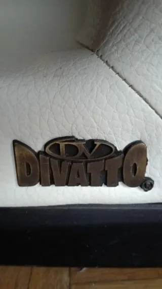 Sofá Divatto Piel Blanco