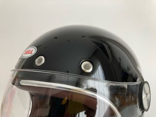 Casco Bell Bullitt Negro Brillo Retro Talla M