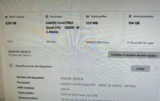 PC HP Pavilion 8 GB RAM + SSD
