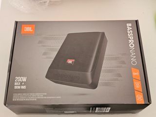 Subwoofer JBL BassPro Nano Ativo 200W NOVO