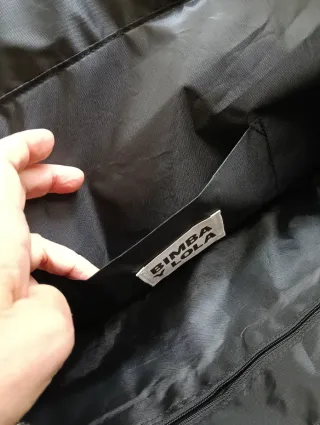 Bolso Negro Blanco Grande