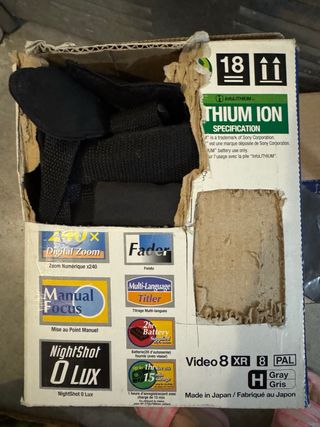 Sony Handycam Vision TRV37E Video 8 XR