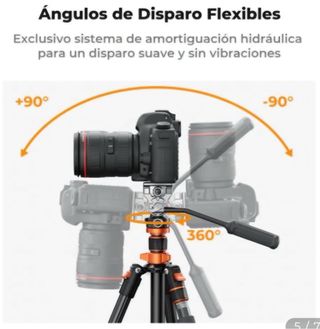 Trípode de Video Aluminio K234A7+FH-03