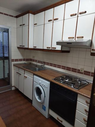 Cocina completa madera y metal