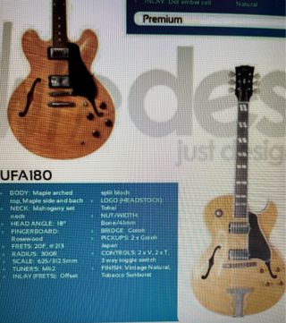 Tokai UFA 180 Japan Guitarra Eléctrica