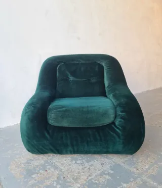 Sillón Space Age. Vintage, 70s.