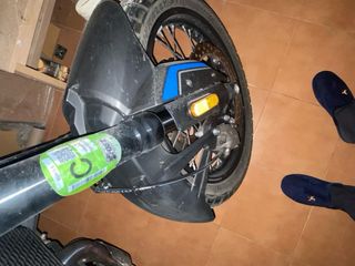 Moto Voge 650 DSX Negra y Azul