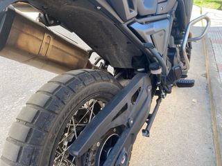 Moto Voge 650 DSX Negra y Azul