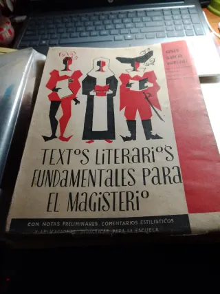 Textos literarios fundamentales para el magisterio