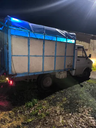 Camión Ganadero Van Remolque Vacas Caballos