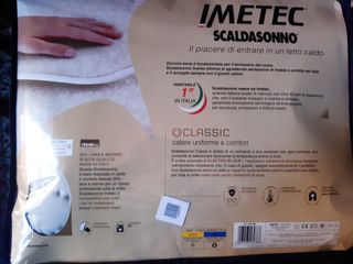 Scaldasonno Imetec 150x80 cm Lana e Merino