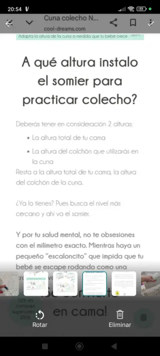 Cuna colecho Nuru 3x1