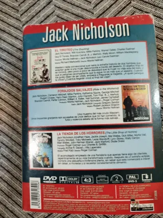 Pack 3 Películas DVD Jack Nicholson