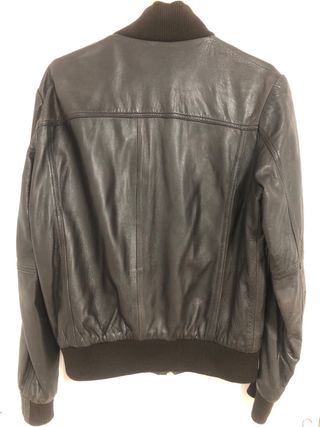 Chaqueta cuero Zara