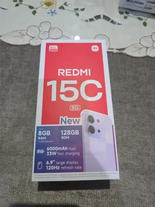 Móvil Xiaomi Redmi 15C 5G 128GB
