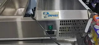 Vitrina Refrigerada Acero Inox