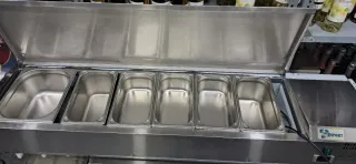 Vitrina Refrigerada Acero Inox