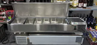 Vitrina Refrigerada Acero Inox