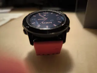 Garmin Fenix 6X Sapphire Negro/Rojo