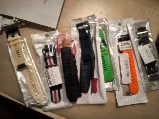 Garmin Fenix 6X Sapphire Negro/Rojo