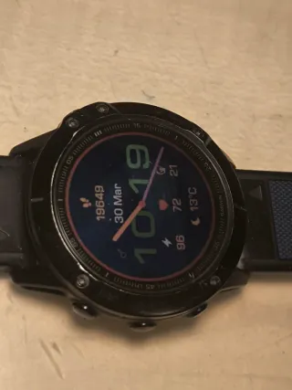 Garmin Fenix 6X Sapphire Negro/Rojo