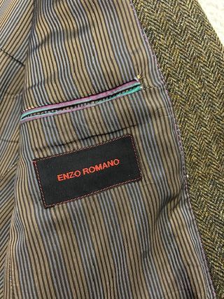 Chaqueta Enzo Romano Verde Oliva caballero