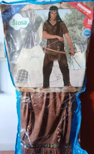 Disfraz Indio Flecos Hombre