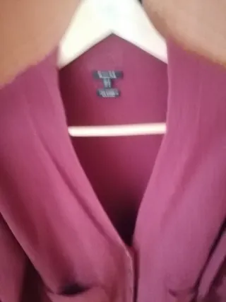 Chaqueta Massimo Dutti Granate Talla M