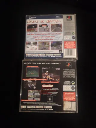 Moto Racer 1 y  2 PS1 (PlayStation 1)