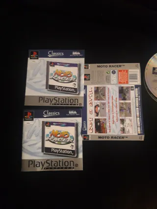 Moto Racer 1 y  2 PS1 (PlayStation 1)