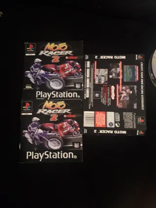 Moto Racer 1 y  2 PS1 (PlayStation 1)