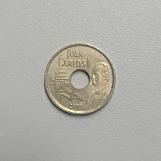 Lote 11 monedas 25 pesetas España