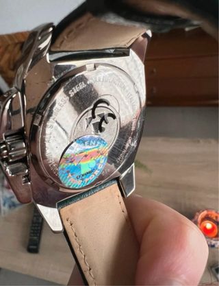 Reloj Time Force Original Plata y Verde