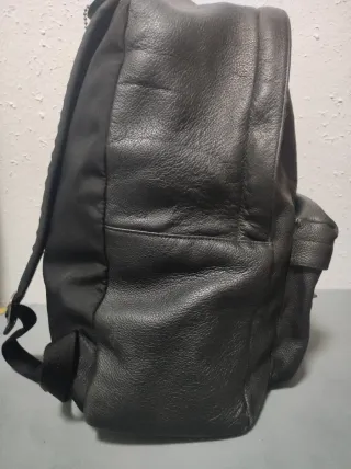 Mochila Coach Cuero Negra Original