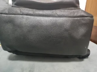 Mochila Coach Cuero Negra Original