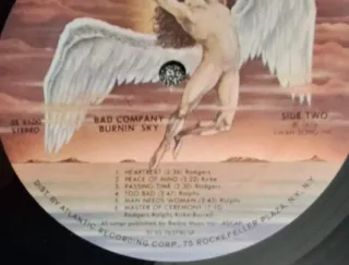 LP Bad Company - Burnin' Sky