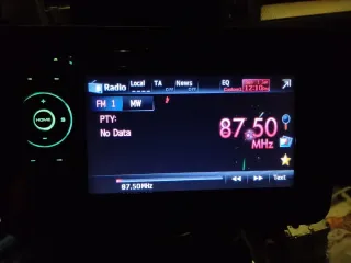 Radio Pioneer Pantalla DVD/USB/MP3 + Mando