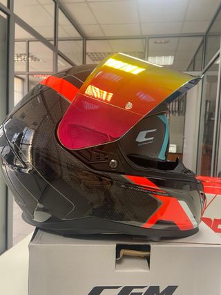 Casco Integral CGM Fibra  Pantalla Iridiscente