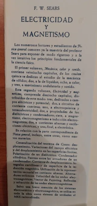 1965 Fundamentos de Física II-Electricidad y Magne
