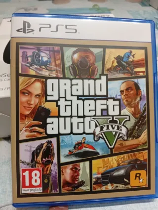 Grand Theft Auto V PS5 Carátula