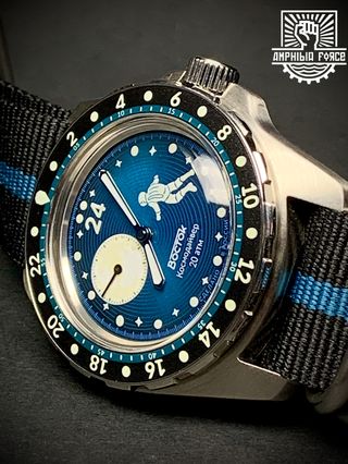 Vostok Amphibia Cosmodiver Luna Dude con correa