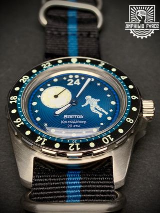 Vostok Amphibia Cosmodiver Luna Dude con correa