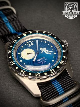 Vostok Amphibia Cosmodiver Luna Dude con correa
