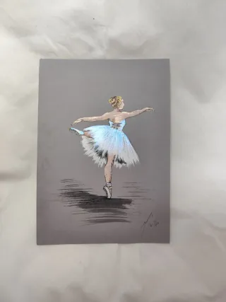 Lámina A5 Bailarina Ballet