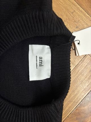 Jersey Ami Paris Corazón Negro