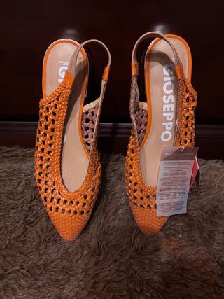 Bailarinas Gioseppo destalonadas tejidas