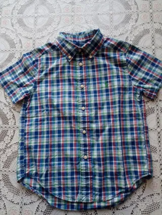 Camicia Ralph Lauren a quadri bambino