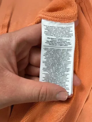 ¡¡OFERTA!! Talla S Sudadera Nike Naranja